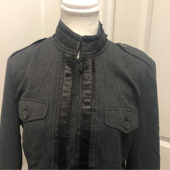 Adec2 ladies wool mix jacket coat size 6 - Picture 2 of 9